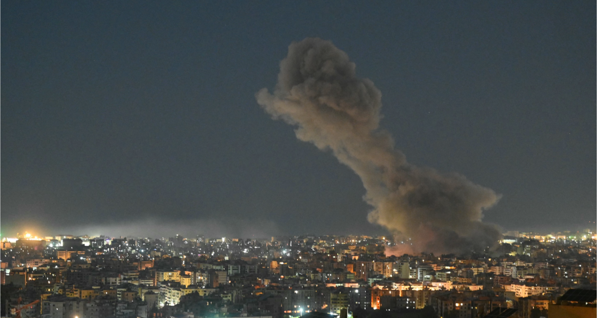 Israel strikes near Beirut city center, first such attack since 2024 ceasefire