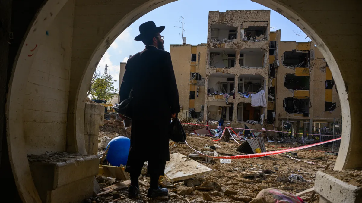 Dozens of children hurt as Iranian missiles breach Iron Dome