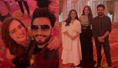Ayesha Khan Poses With Ranveer Singh, Aditya Dhar And Yami Gautam In Viral Dhurandhar 2 After-Party Pics