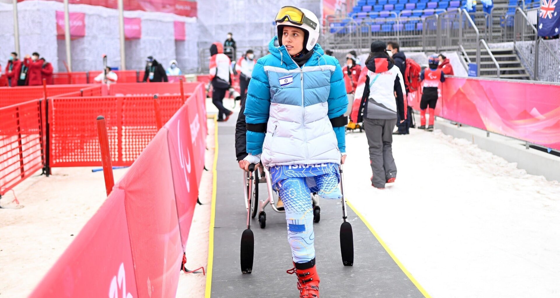 In shadow of war, Israel's Winter Paralympian is ready to ski - but not on Shabbat