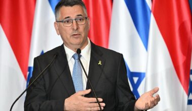 FM Sa'ar to ToI: Only Iranians can bring down regime, but they need outside help