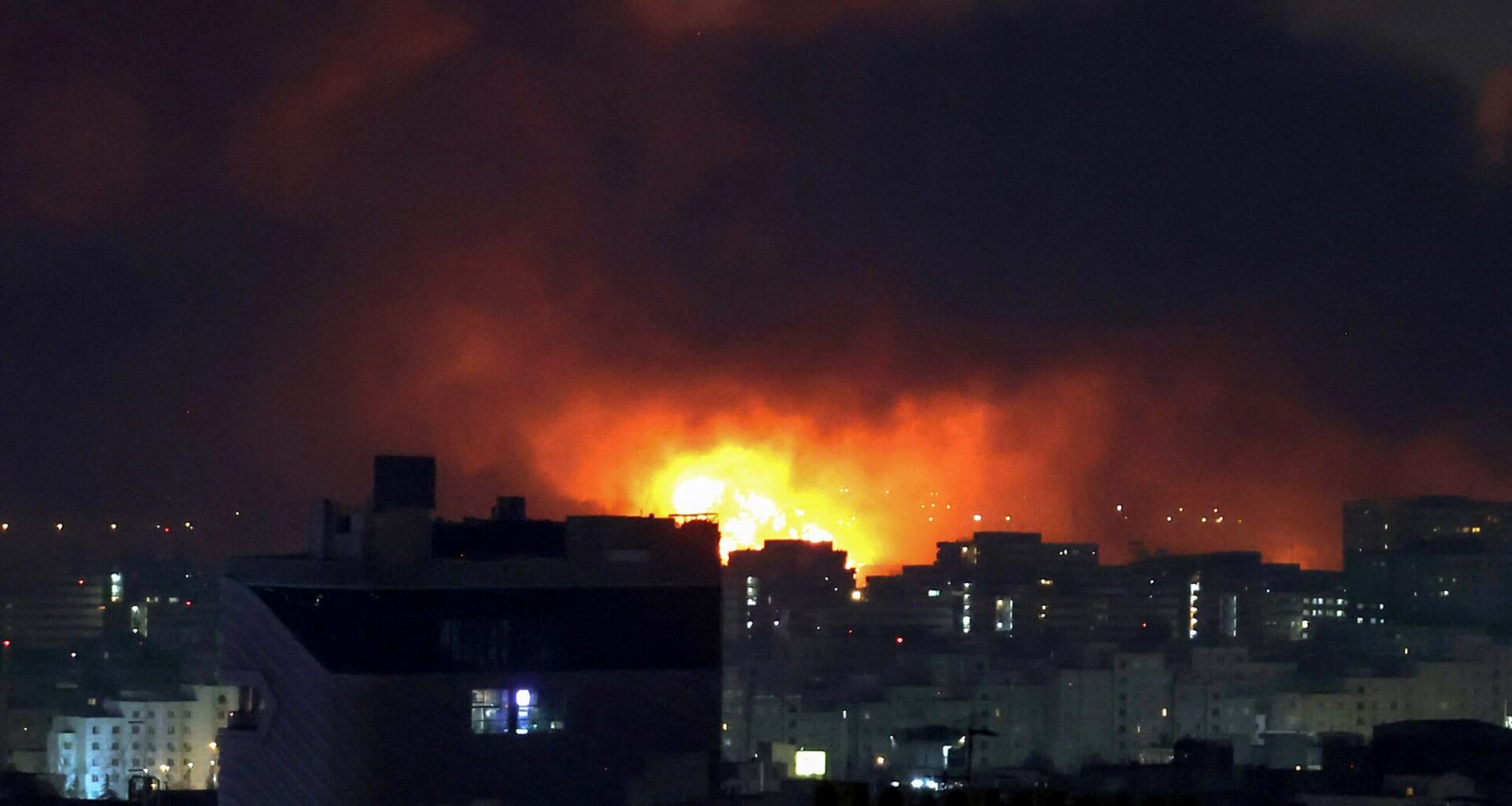 Israel pounds Iran missile sites, airport as Tehran fires back repeated salvos, threatens Europe