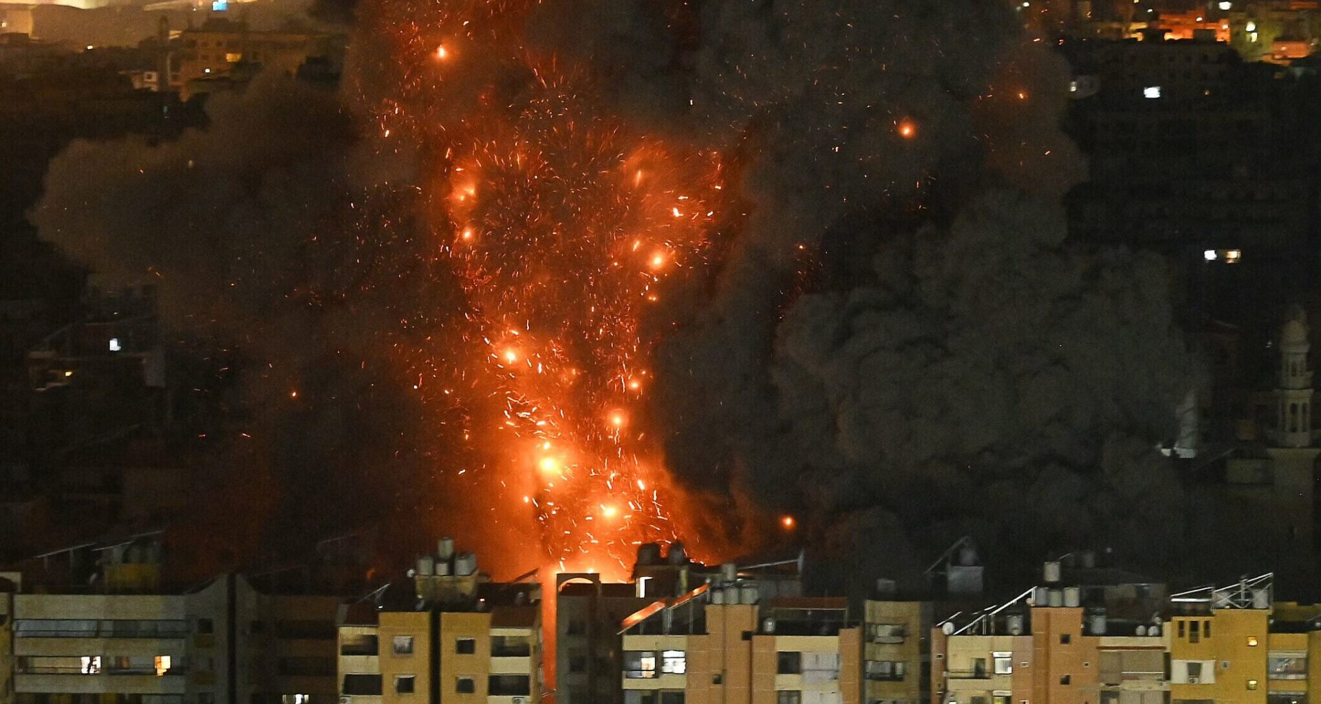 Iran fires overnight missile salvo at Israel; IDF hits Hezbollah's Beirut stronghold