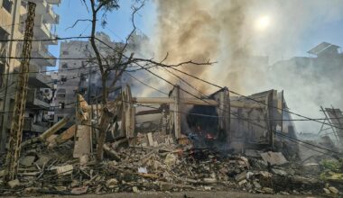 IDF targets Hezbollah command centers, weapons sites in strikes on Beirut suburbs