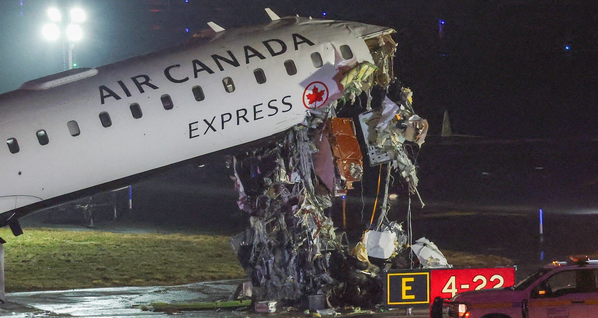 Two killed after Canada Air jet hits fire truck at NYC’s LaGuardia airport | Aviation News