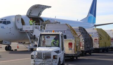 Influx of cargo from China