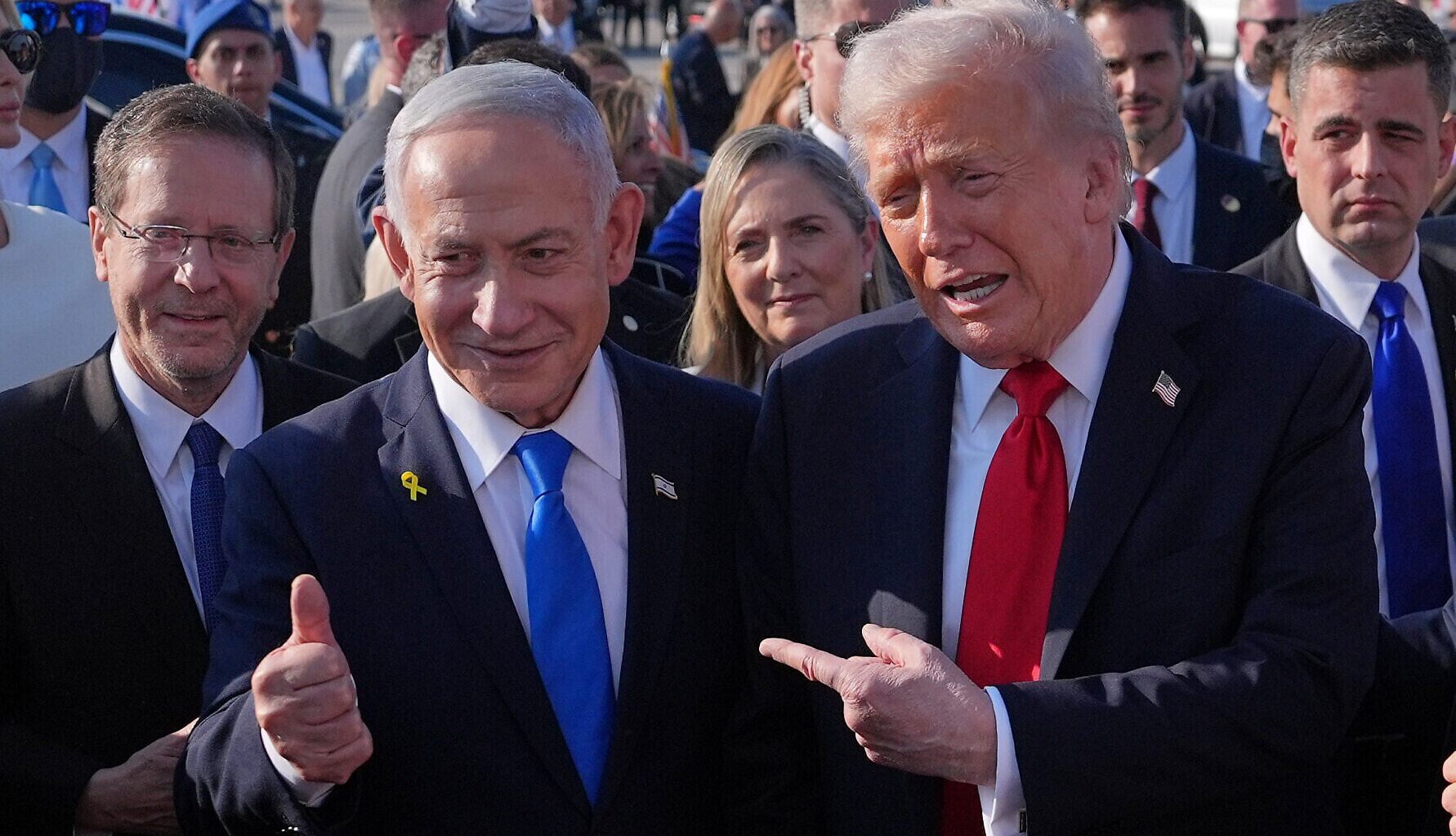 Trump: Herzog is a 'disgrace,' must pardon Netanyahu now so PM can focus on Iran war