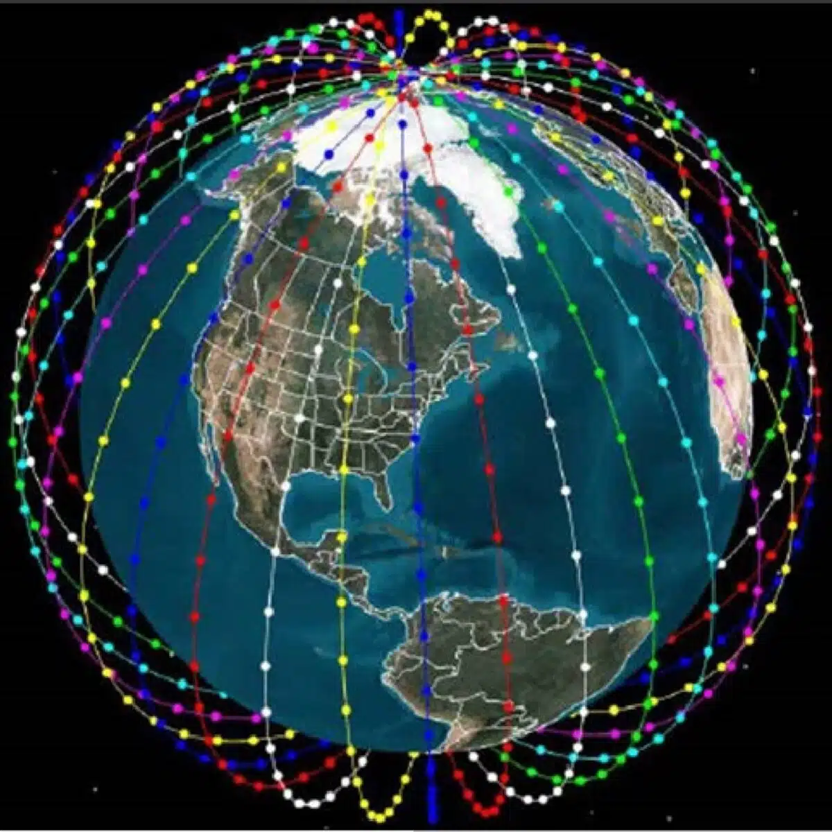 A Satellite Mega Constellation Pillars