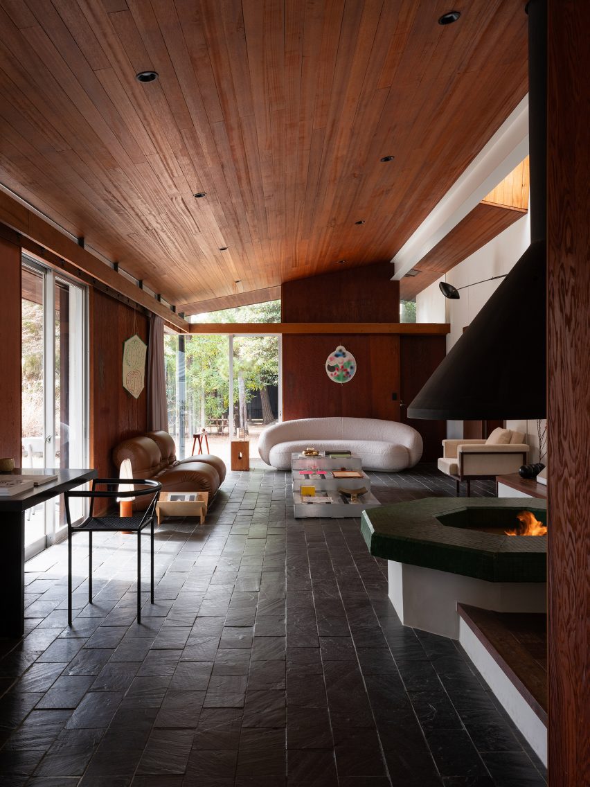 Interior of house in Japan