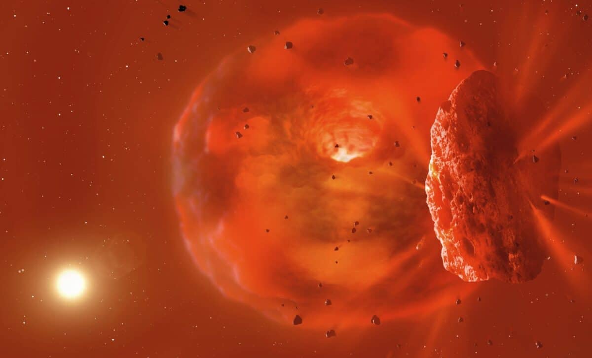 Astronomers Just Watched A Planetary Crash That Erased Two Worlds