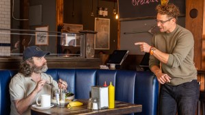 Zach Galifianakis and Billy Magnussen in 'The Audacity'