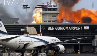 Iran Launches Fresh Strikes on Ben Gurion Airport, Israel