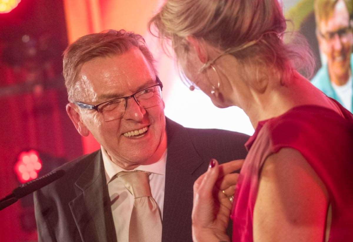 Raigmore Hospital pharmacy porter Jon Rhoden wins top accolade and healthcare prize at Highland Heroes in Inverness