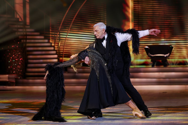 File photograph: Paudie Moloney with Laura Nolan
during RTE’s Dancing With The Stars in 
January. Photograph: Kyran O’Brien /kobpix