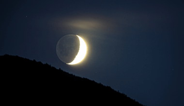 Catch The Soft Glow Of Earthshine On The Moon’s Hidden Surface Tonight