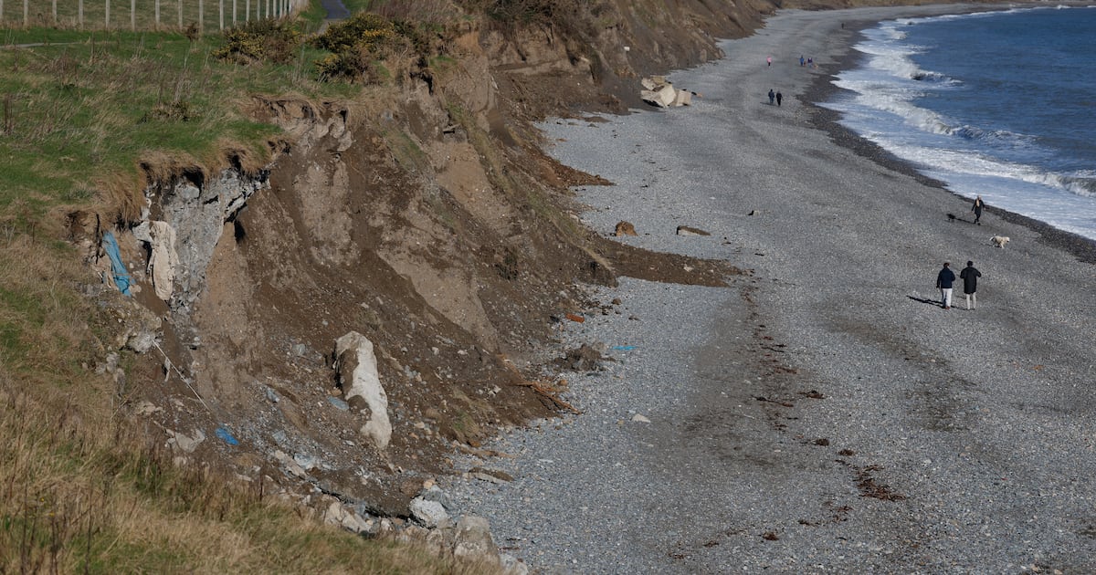 Greystones cliff erosion exposes waste and raises concerns old town dump is falling into sea – The Irish Times