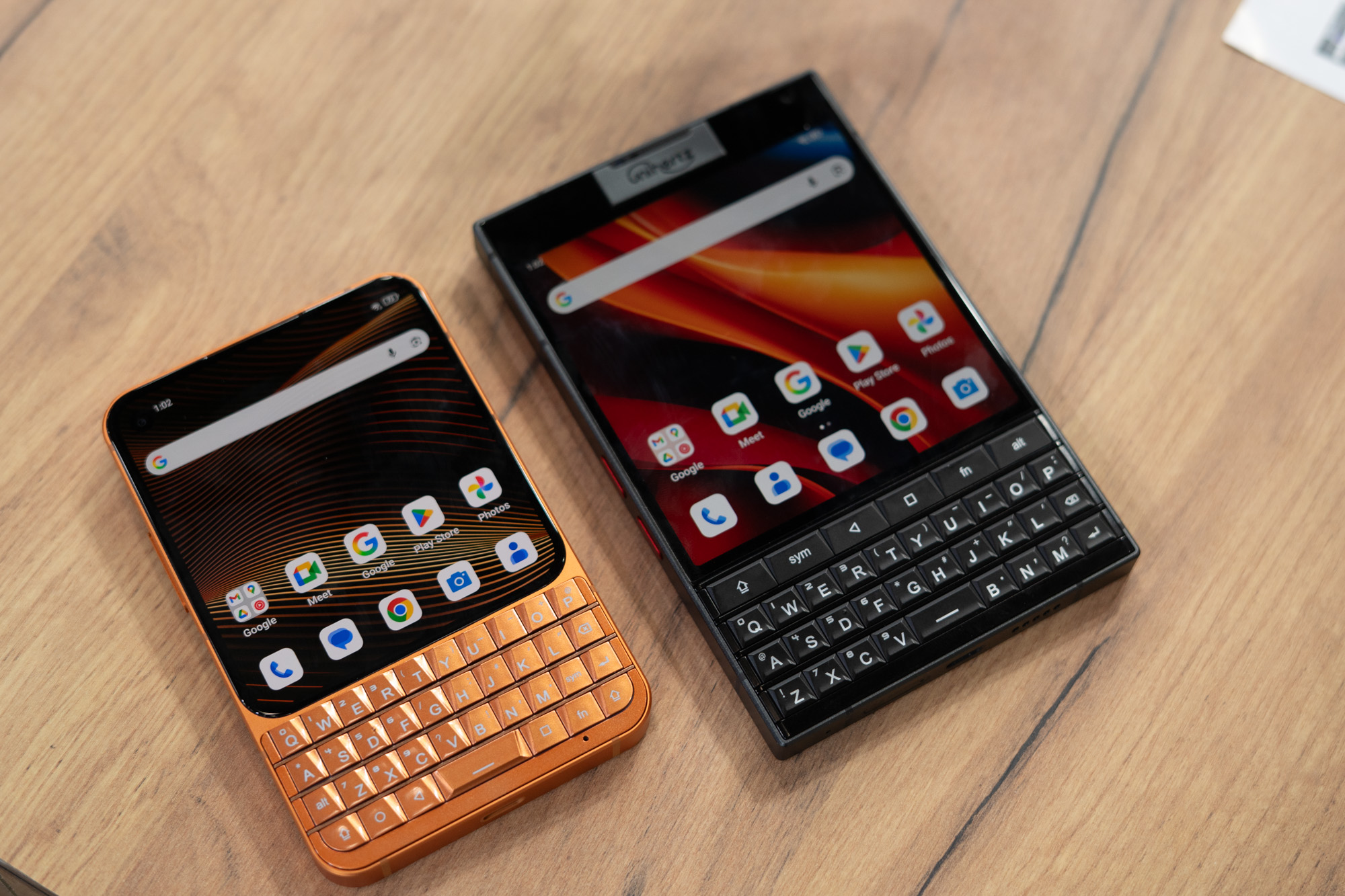 The Titan 2 Elite (left) and the Titan 2 (right) can be your sometimes phone.