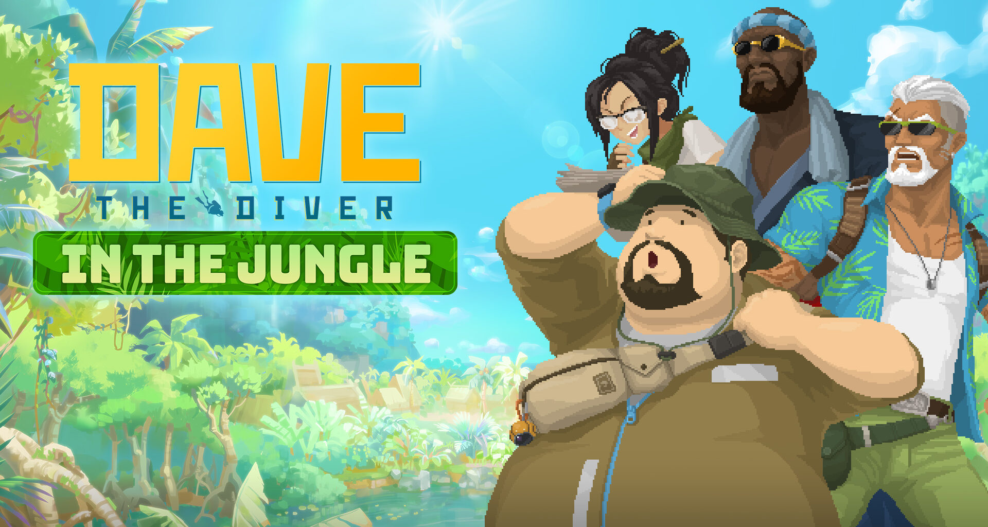 Dave the Diver: In the Jungle DLC hero art