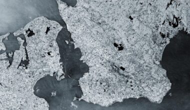 Earth from Space: Maritime highways in the Øresund Strait
