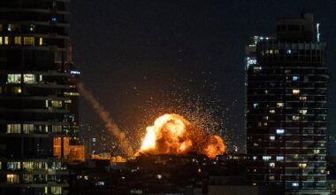 Woman killed, dozens injured as Iranian missile strikes Tel Aviv residential block - The Times of Israel
