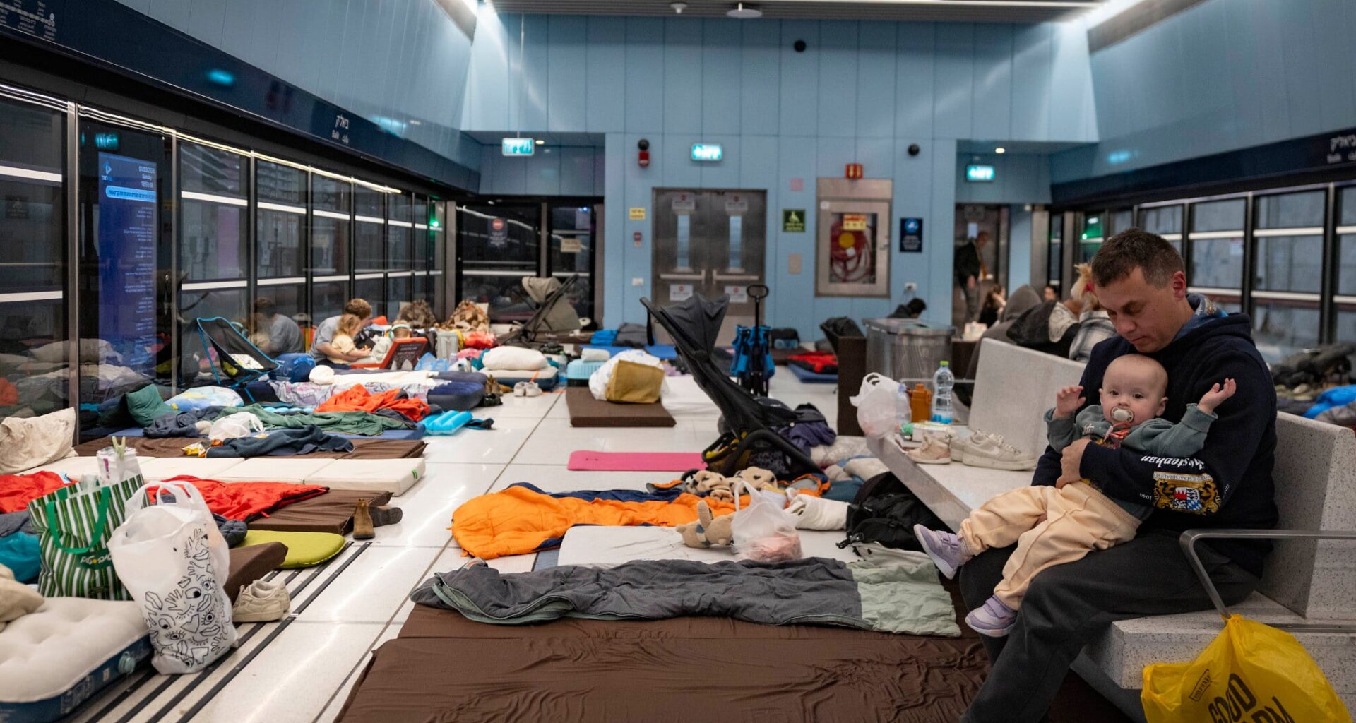 Israel eases restrictions on public as rate of Iranian fire declines