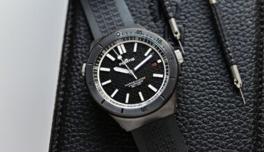 New Fortis Marinemaster M-44 DLC Gravity Black and Black Resin