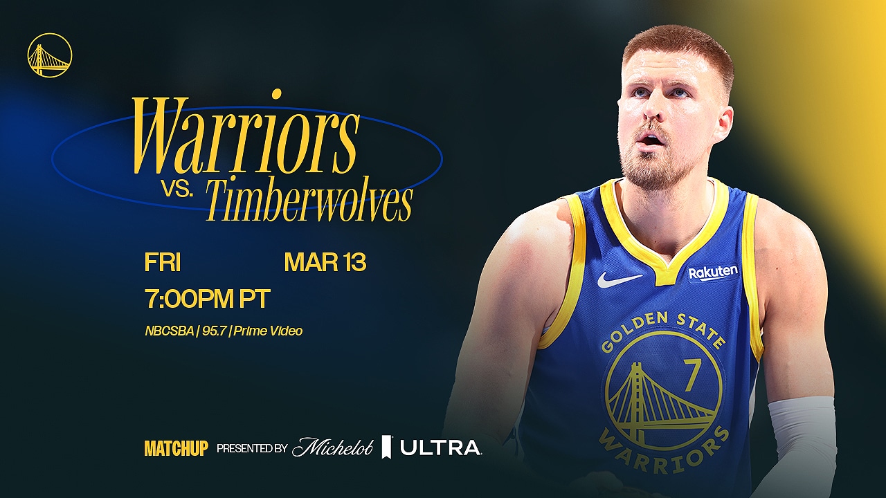 Game Preview: Warriors vs. Minnesota Timberwolves - 3/13/26 - NBA