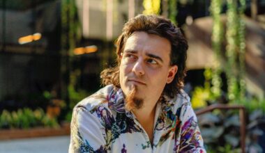 Palmer Luckey, founder of Anduril Industries, during an interview on "The Circuit with Emily Chang" at Anduril's headquarters in Costa Mesa, California, US, on Thursday, Dec. 14, 2023. Anduril recently beat several legacy defense players in a contest for a major contract to develop an unmanned fighter jet for the US Air Force and is now valued at $8.5 billion. Photographer: Kyle Grillot/Bloomberg via Getty Images