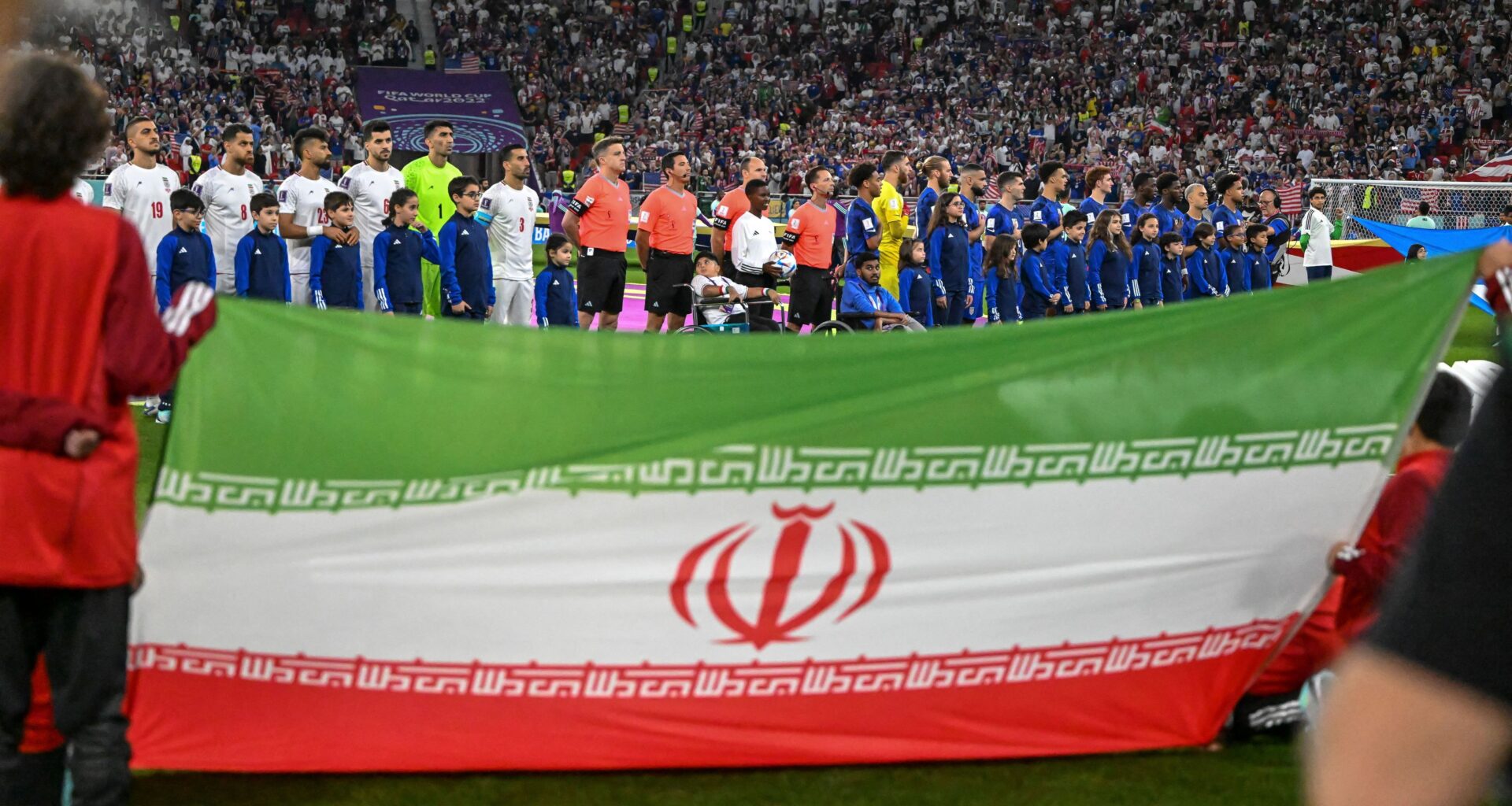 2022-World-Cup-Match-Between-USA-And-Iran-in-Qatar
