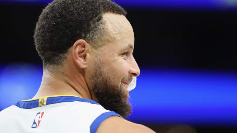 Stephen Curry #30 of the Golden State Warriors