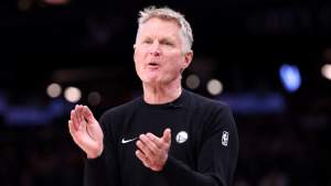 Head coach Steve Kerr of the Golden State Warriors