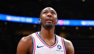 Tyrese Maxey sidelined for rest of season after re-injuring finger