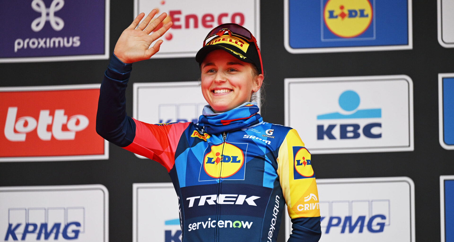 First WorldTour podium for Fleur Moors In Flanders Fields