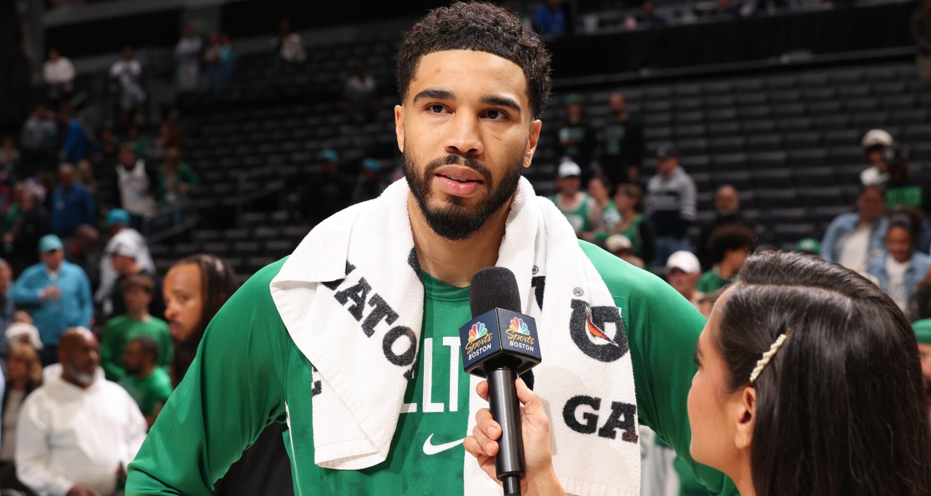 Jayson Tatum starts for Celtics vs. Mavericks, 10 months after Achilles' rupture