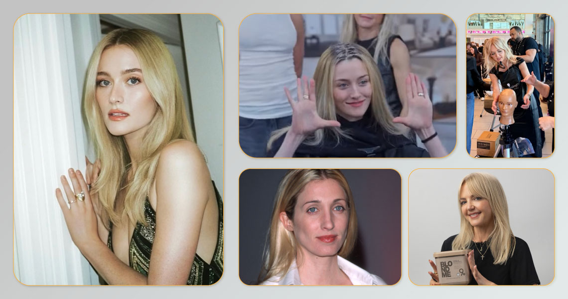 Schwarzkopf is behind Sarah Pidgeon’s hair color transformation