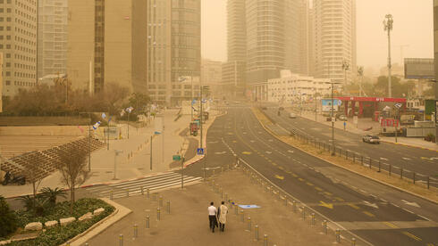 rain and thunderstorms after dust blankets Israel
