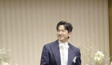 Lee Min-woo Completes Wedding, Begins New Chapter as Family Head - 조선일보