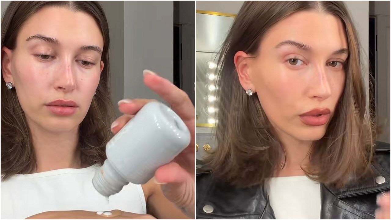 Hailey Bieber's Blurred Lip Combo and ‘Fresh Skin’ Makeup Routine Are All You Need This Spring