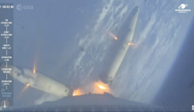 Highlights of first launch of Ariane 6 with four boosters