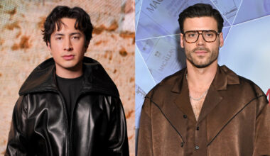 Hudson Williams and Francois Arnaud