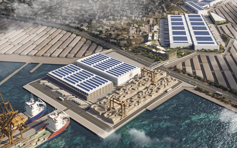 New US pillar in West Attica