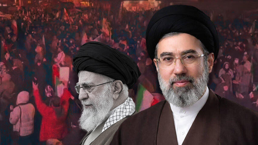 החגיגות אחרי ההכרזה על מוג'תבא חמינאי כמנהיג העליון של האיראן