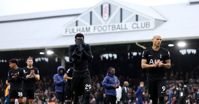Tottenham Hotspur Lose to Fulham as Relegation Threat Grows - 조선일보