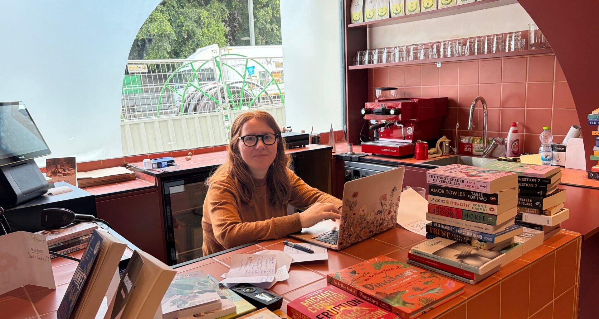 Launched between wars, Tel Aviv bookstore offers curated English selection amid sirens