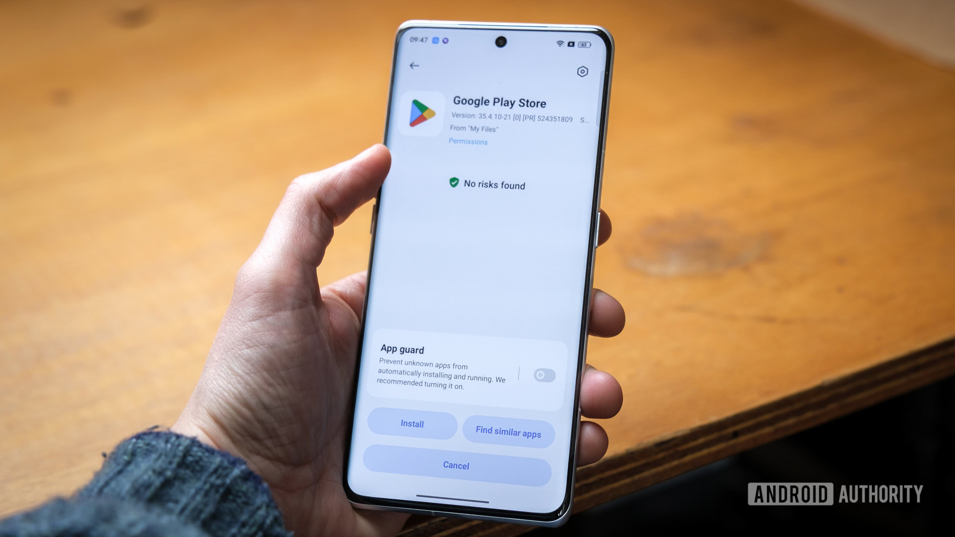 Installing Google Play Store APK Installing Google Play Store APK