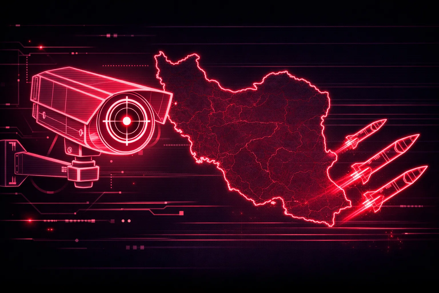 Interplay between Iranian Targeting of IP Cameras and Physical Warfare in the Middle East