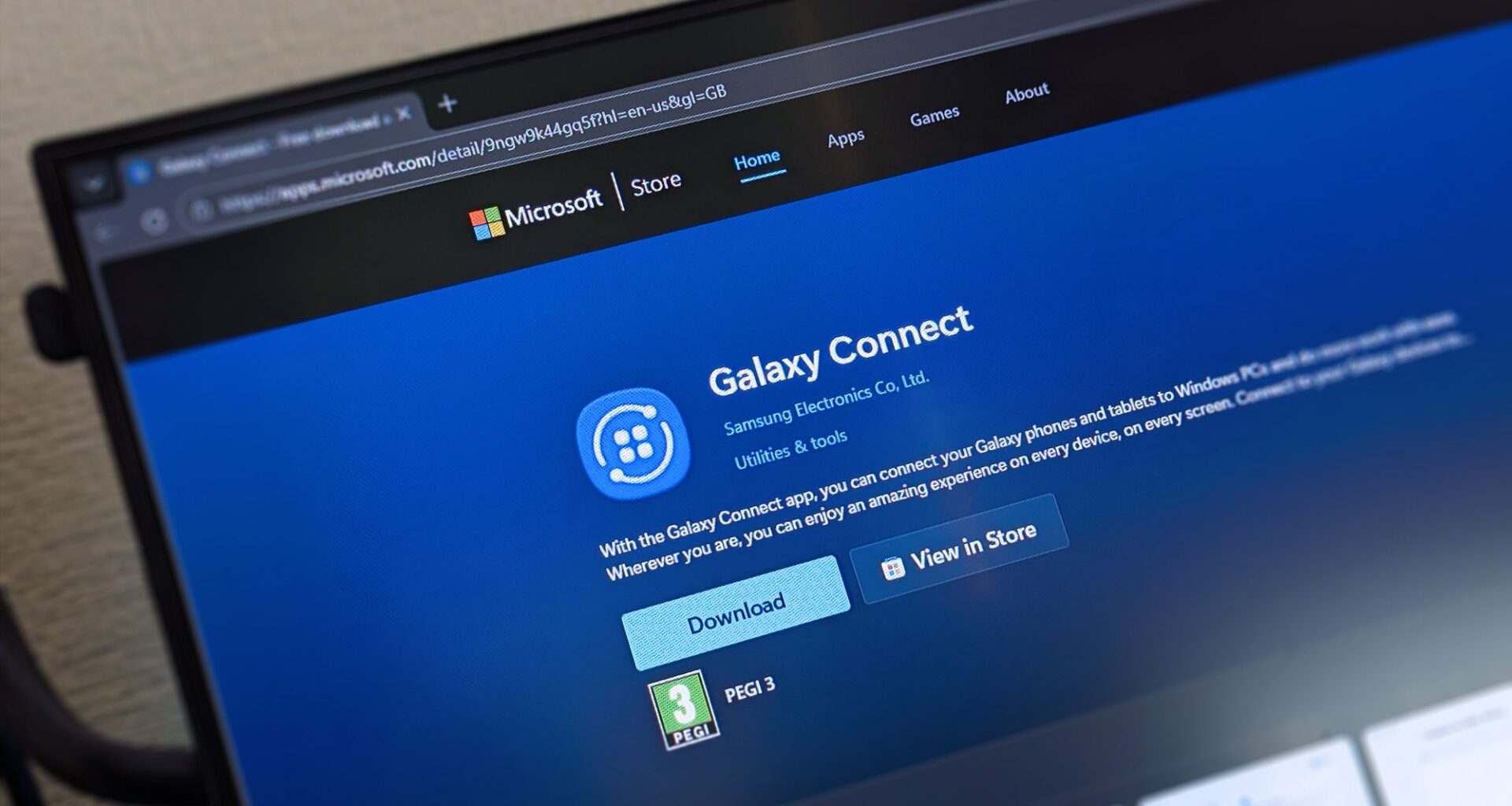 Samsung Galaxy Connect app removed from Microsoft Store