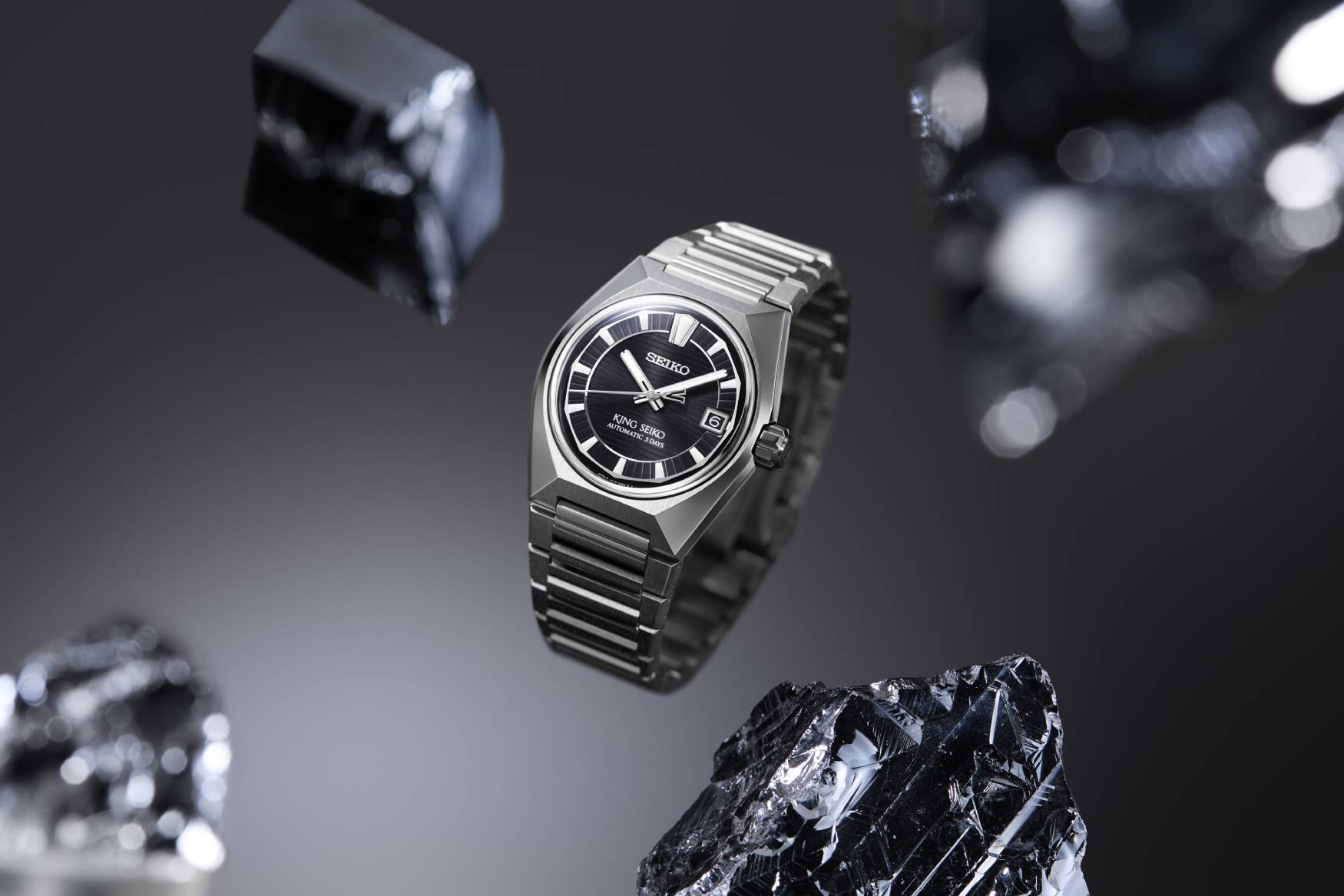 King Seiko Titanium VANAC black