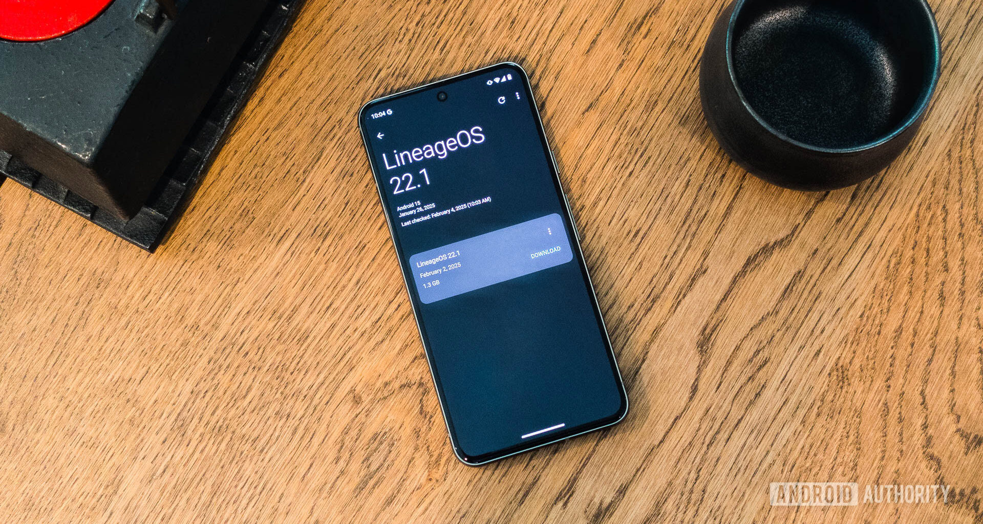 LineageOS Update Screen (1 of 3)
