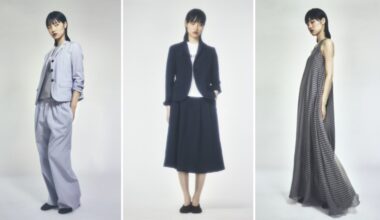 Looks from the Aspesi spring 2026 capsule collection by Alberto Aspesi